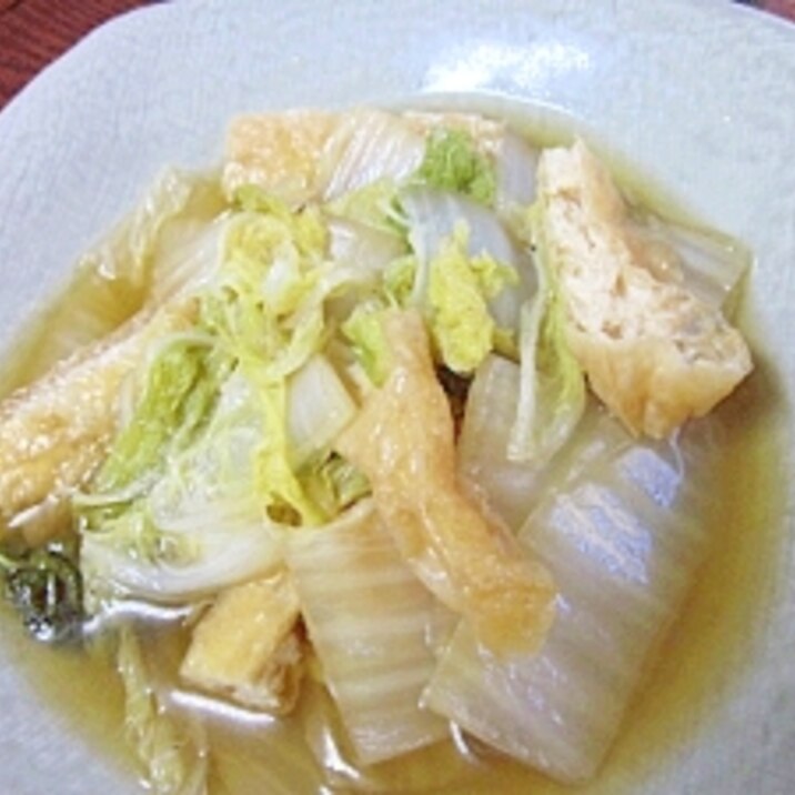 ひと手間で旨味が凝縮☆　「白菜の煮びたし」